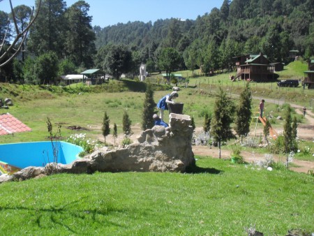 fuente en la casa hogar rio frio edo de mexico
